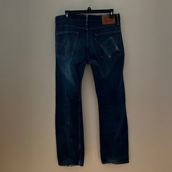 Men's Levi's 513, 32 x 30, Distressed by wear - Picture 2 of 7